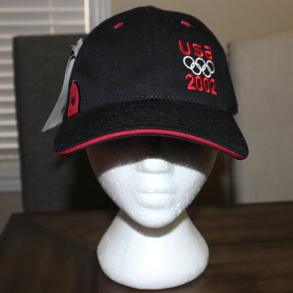 3/$118- Spyder US Ski Team USA 2002 Winter Olympics fitted hat cap Canada made - Picture 2 of 11